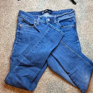 GAP Women's Blue Jeans High Rise Universal Leggings